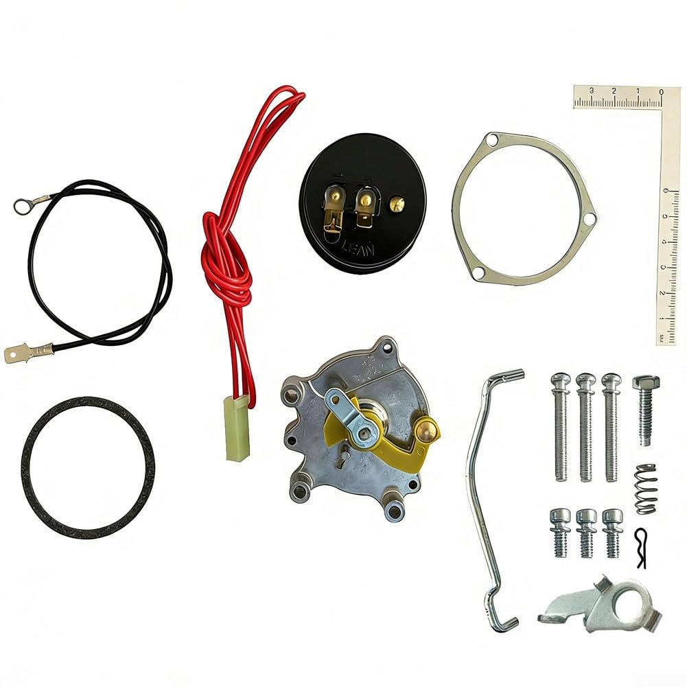 45-223 Kit di starter elettrico per carburatori Avvio automatico del motore Temperatura Reattiva Aria Regolazione del carburante Conversione metallo Prestazioni clima freddo
