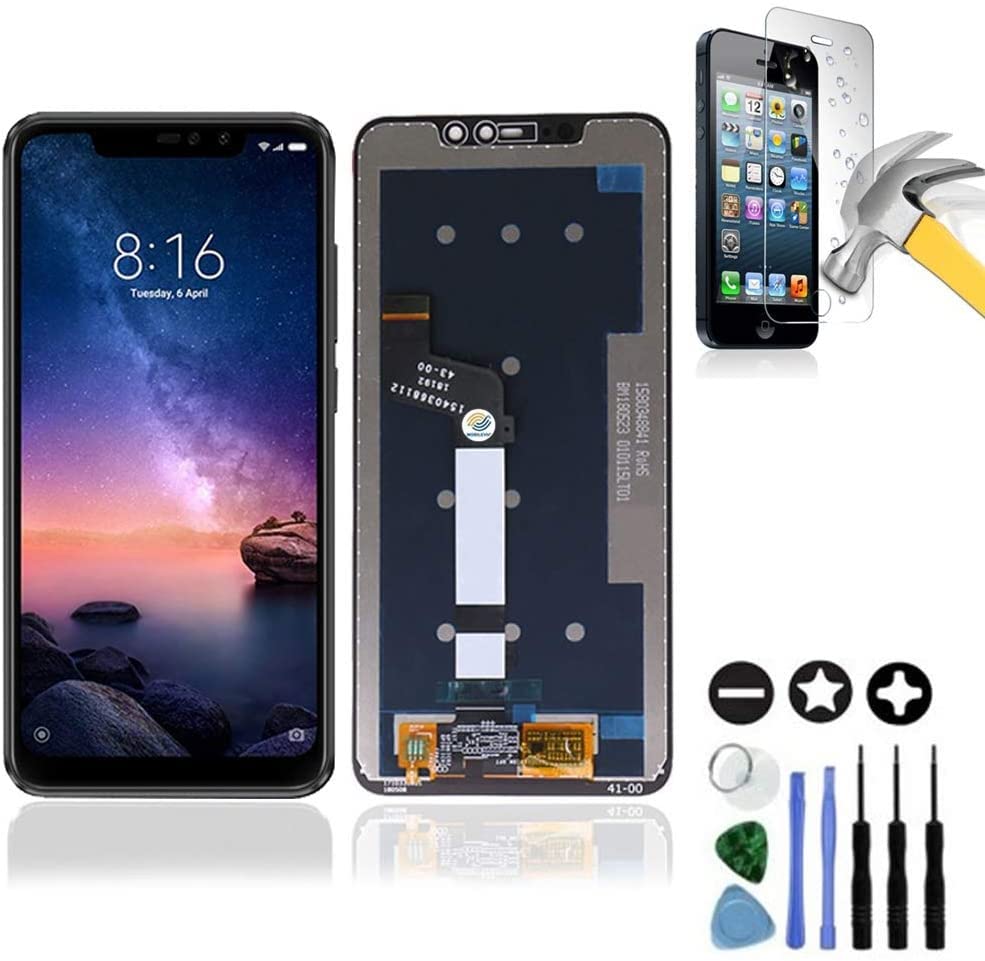 Écran LCD + Vitre Tactile Pour Xiaomi Redmi Note 6 / Note 6 Pro - Noir, Neuf Sous Blister