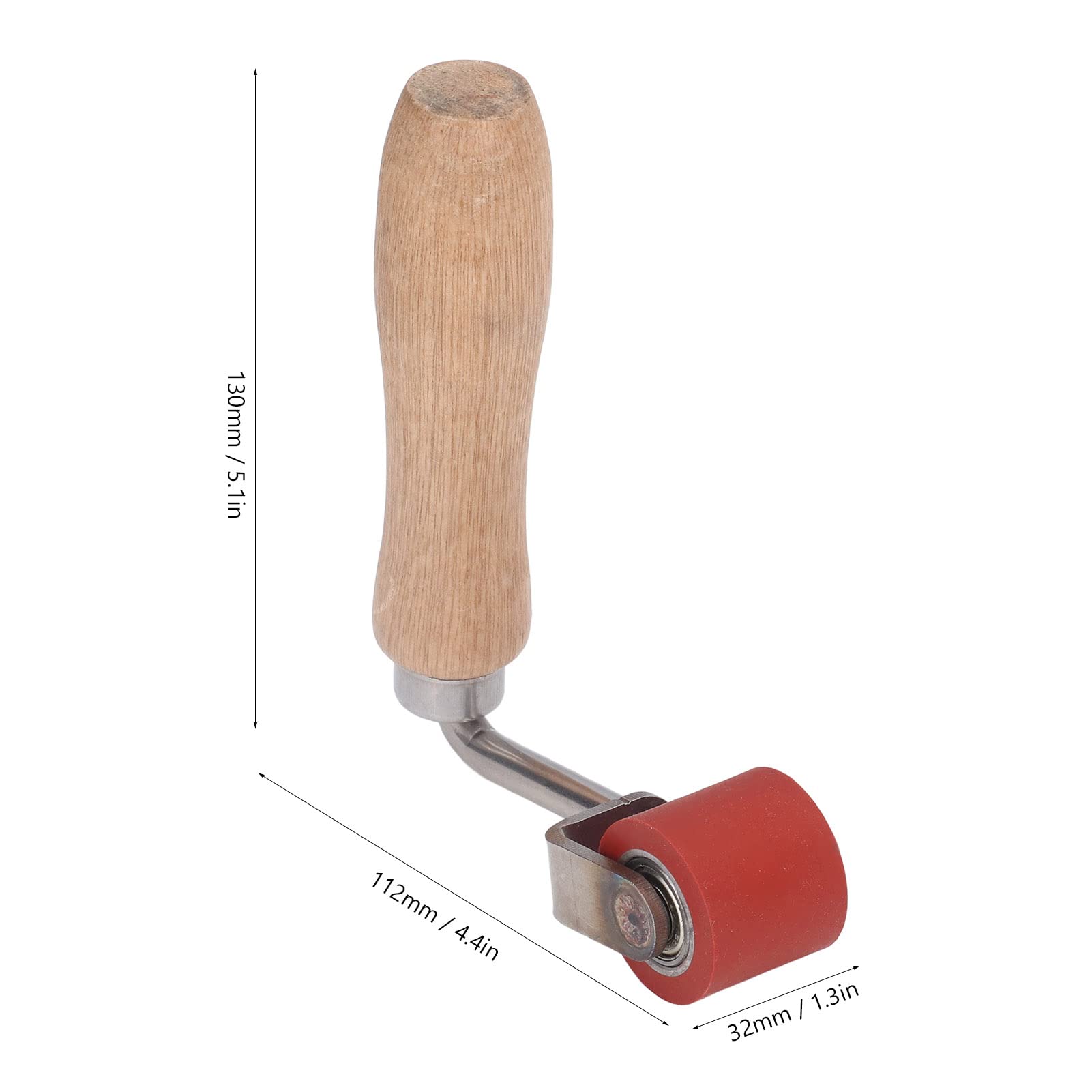 Pongnas Rodillo Manual de Silicona, Diseño Ergonómico, Rodillo de Costura Resistente a Altas Temperaturas para Soldar