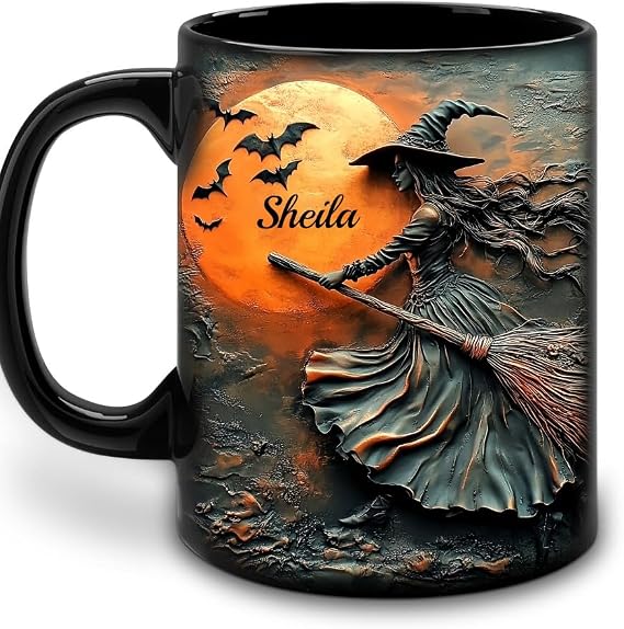 Custom Personalized Witch Brew Mug - Halloween Gift Idea For Garden Lover - I'll Be In My Office main image 1