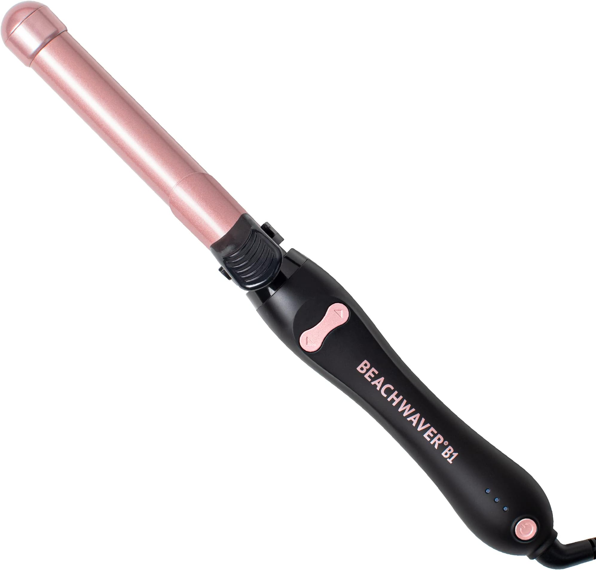- The Beachwaver Co. B1 Rotating Curling Iron - Automatic 1" Ceramic Curling Iron - Easy-to-Use Spinning Wand for Long-Lasting Waves, Auto-Shut Off, Travel-Friendly, Dual Voltage (BW160), Midnight Rose