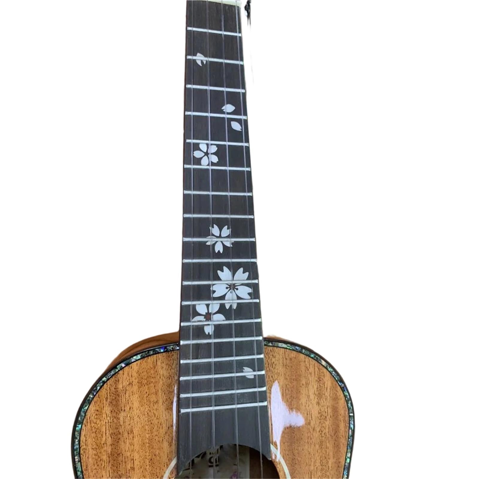 Profesjonalnej Klasy 26calowe Ukulele Akustyczne Z Litą Mahoniową Konstrukcją Koncertową Drewna Tenorowego(23 inches)