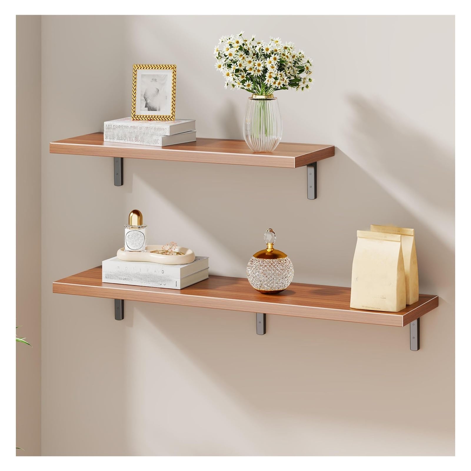Mensola Regolabile per Termosifone, Mensola Decorativa da Parete Organizer Multifunzionale per Termosifone per Riporre Oggetti Vari in Soggiorno (19.6in/50cm)