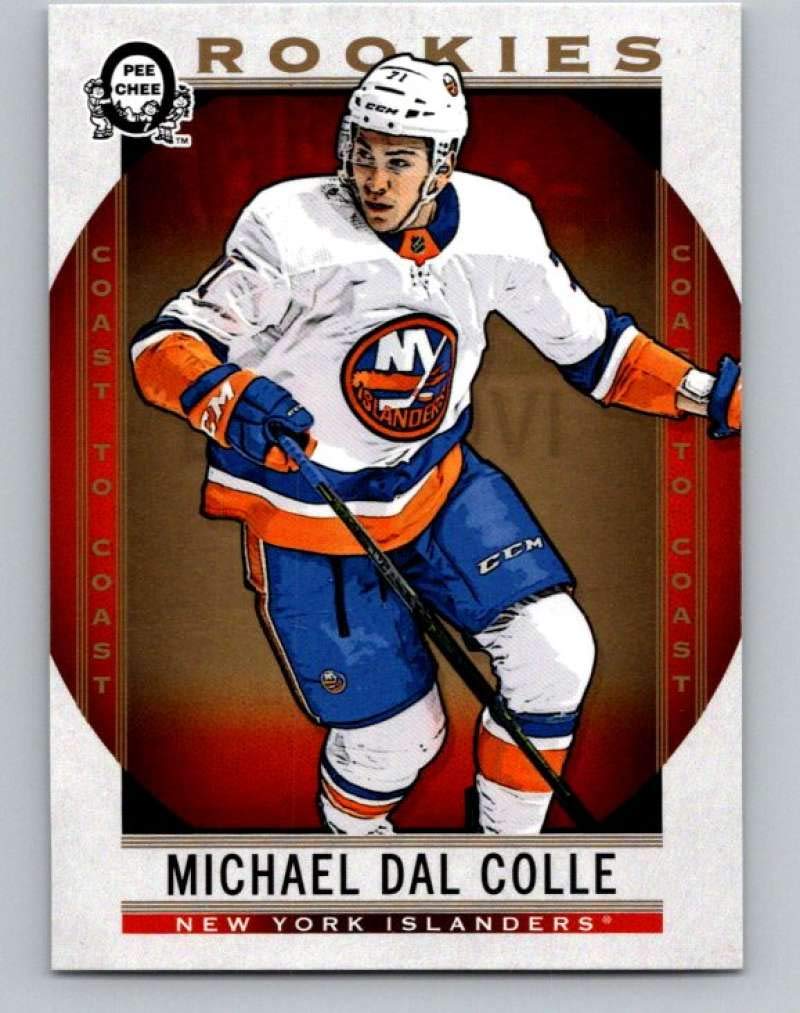 2018-19 OPC Coast to Coast #164 Michael Dal Colle RC Rookie SP V93367