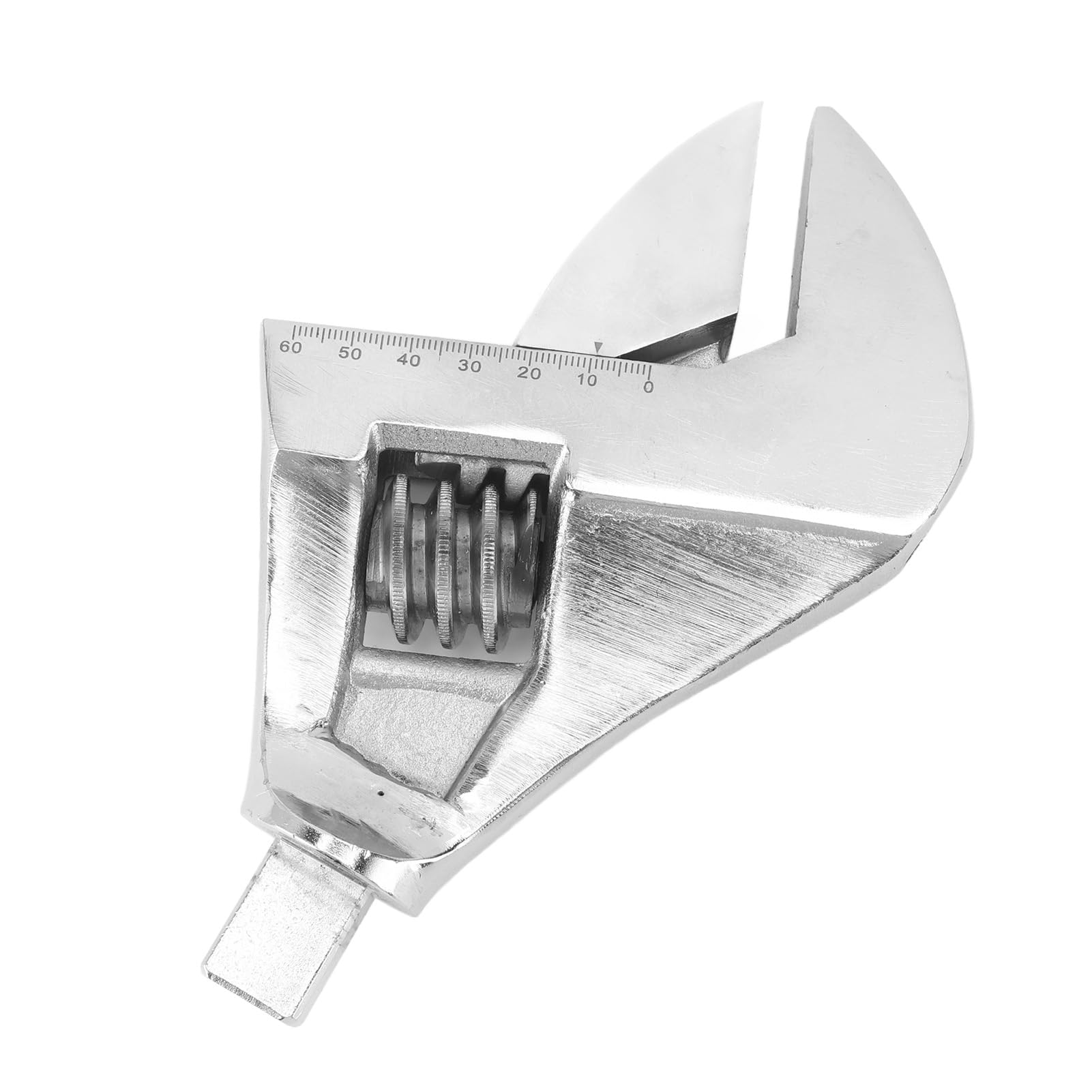 Głowica klucza wymiennego Głowica klucza nastawnego z dużym otworem Głowica klucza skrętnego ze stali wanadowej dla mechaników (0‑57mm / 0‑2.2in)