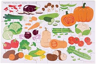 Bigjigs Toys Puzzle del Pavimento delle Verdure