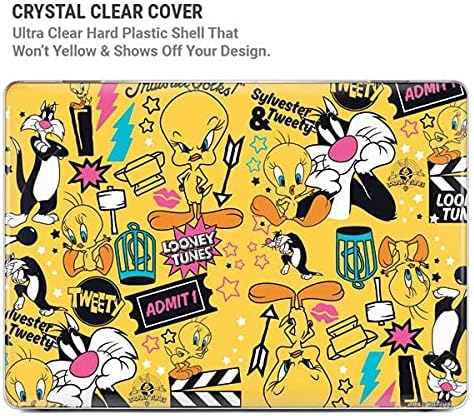 Skinit Case + Skin Compatible with MacBook Air 13in (2020) - Officially Licensed Warner Bros Tweety and Sylvester Patches Design
