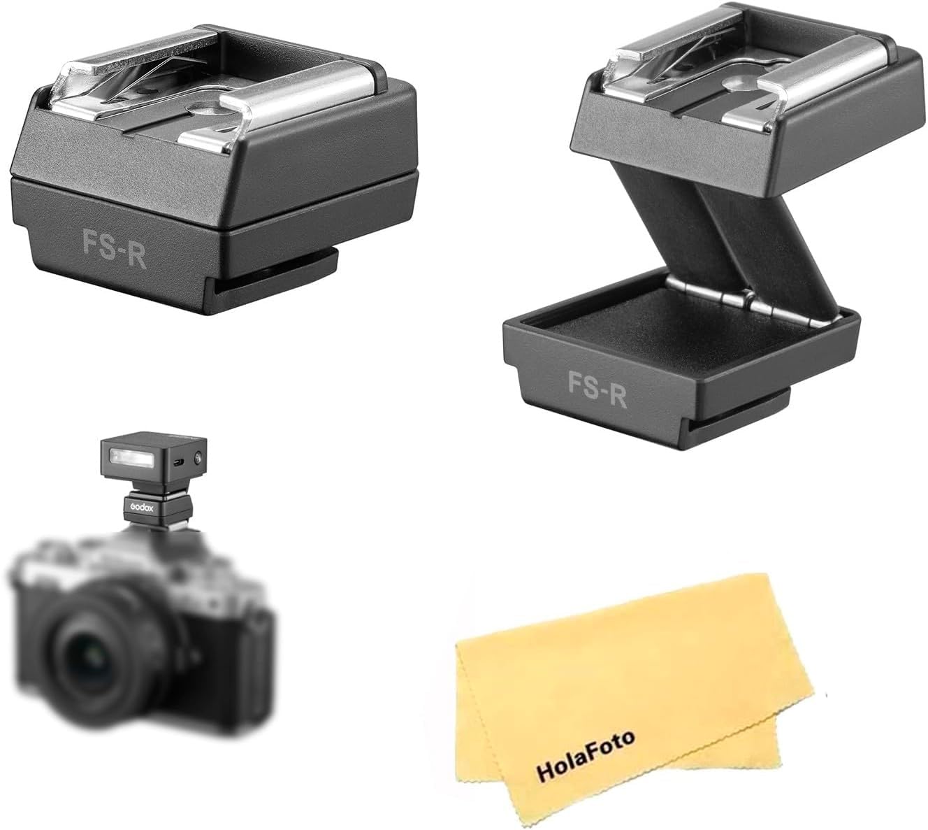 Amazon.co.jp: Godox FS-R シングルコンタクト折りたたみホットシュー