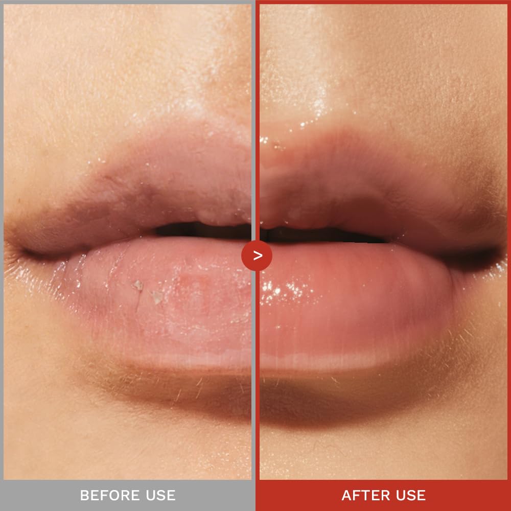haruharu wonder Rose PDRN Peptide Glowy Balm, Instant Moisture, Repairs Dry Cracked Lips, 24h Moisture, No Waxy Finish, wegański, bez silikonu, bez mikroplastiku, bez tuszu, 10 ml