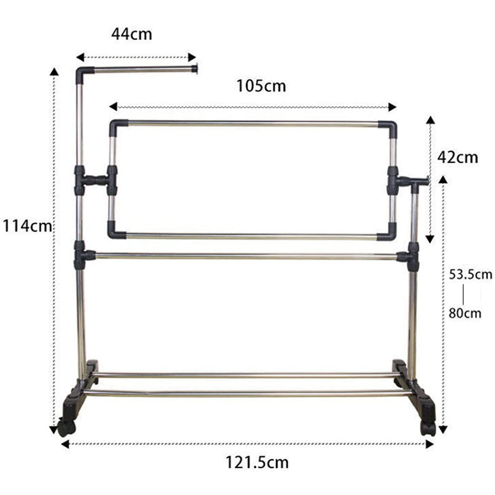 Este Soporte de Bordado Ajustable con polea, Bastidor de Costura Giratorio de 360°, Mesa de Bordado de pie para Regazo, Soporte para Manualidades de Punto de Cruz para Costura y Manualidades