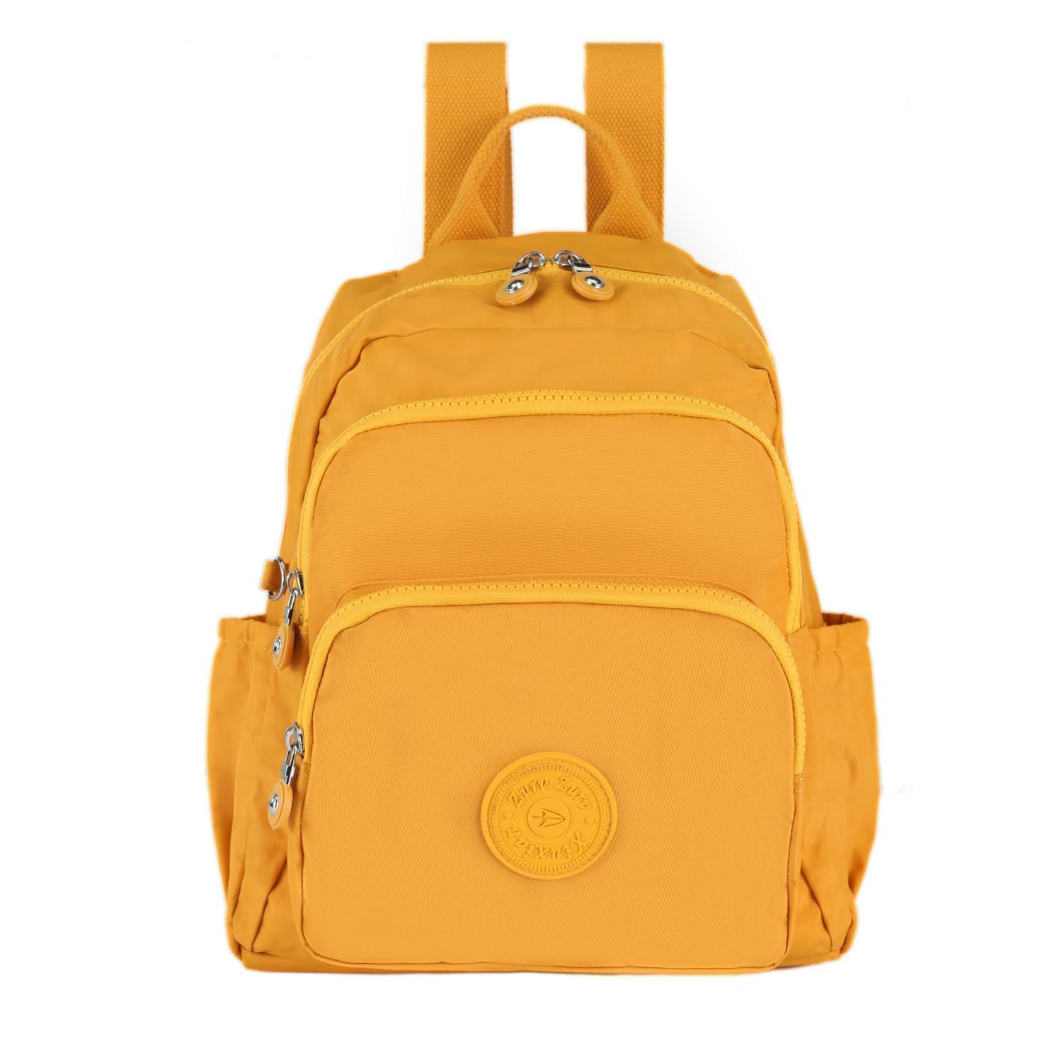 Small Size Nylon Waterproof Backpacks for Women Fashion Cute College Backpack Accommodates 14-Inch Laptops Suitable for Daily Commuting Shopping and Hiking Men Use