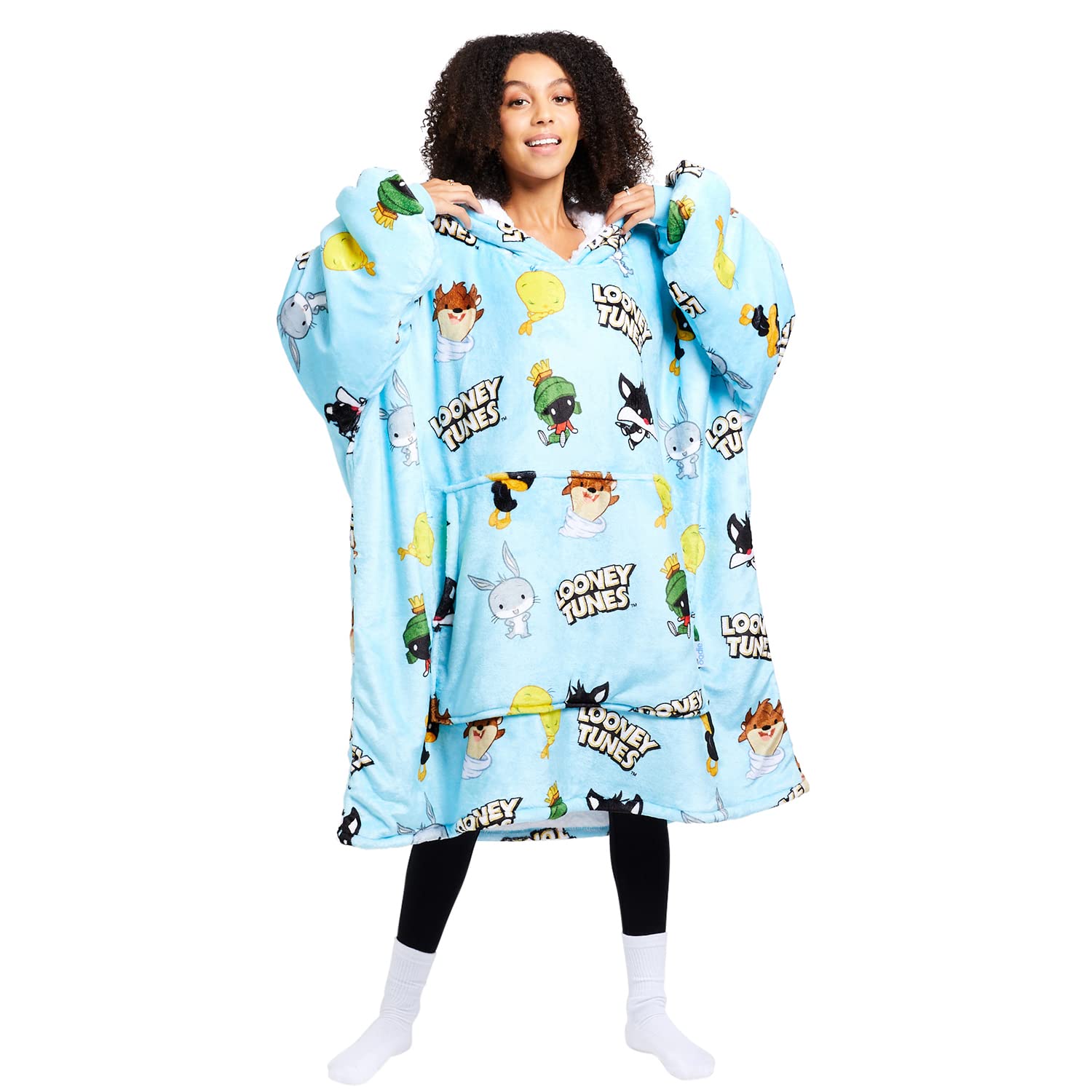 The Oodie Blanket Hoodie | Premium Wearable Blanket Adult u0026 Kids Sizes |  All Patterns u0026
