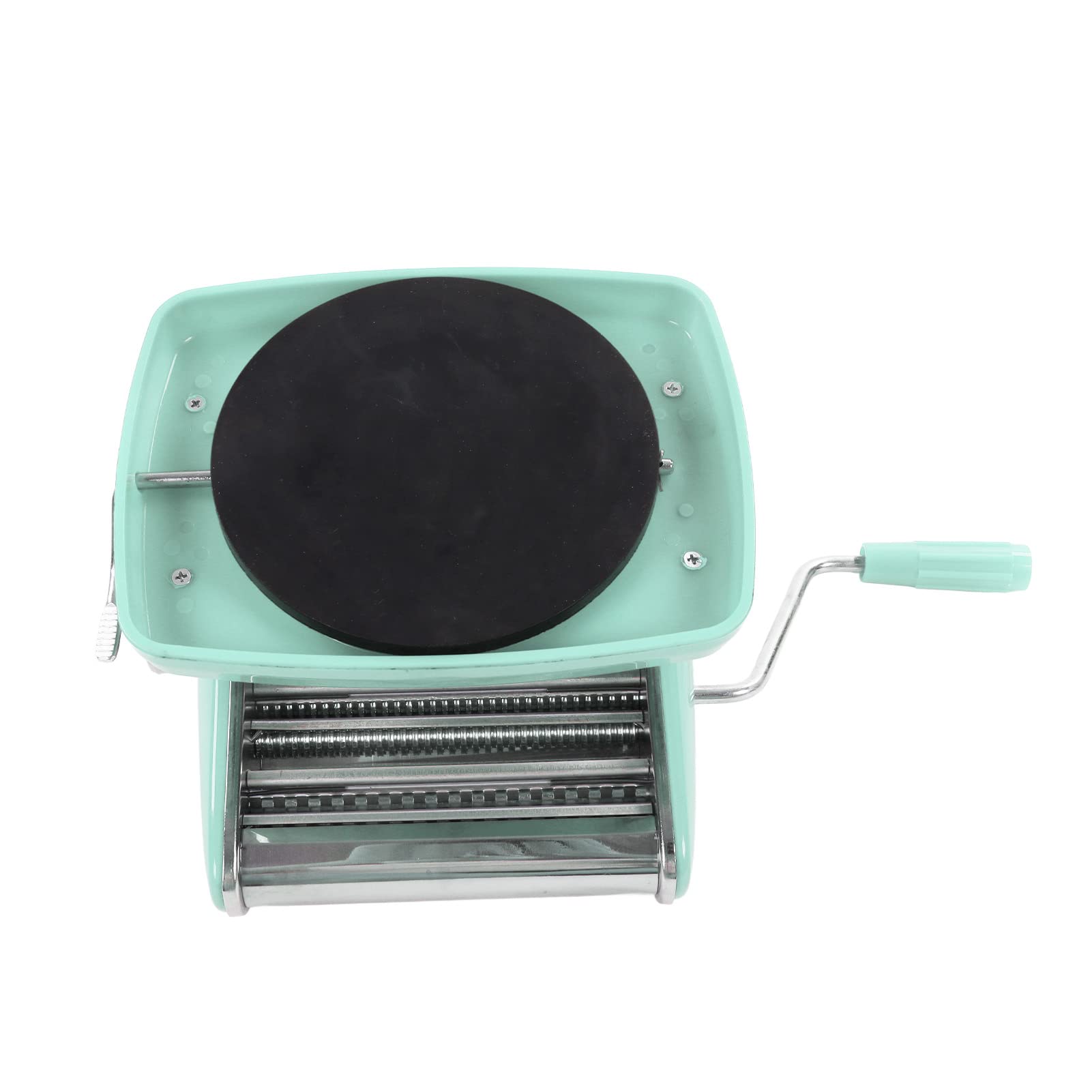 Máquina para Hacer Pasta, Prensa de Fideos Multifunción Pequeña de Acero Inoxidable para Uso Doméstico, Ideal para Familias y Principiantes (Ventosa 2 Cuchillos)
