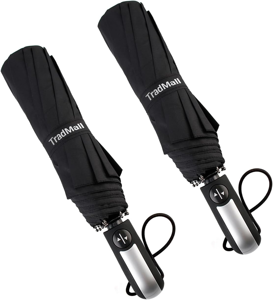 Nautica 2Pack Umbrella for Travel Auto Open Compact