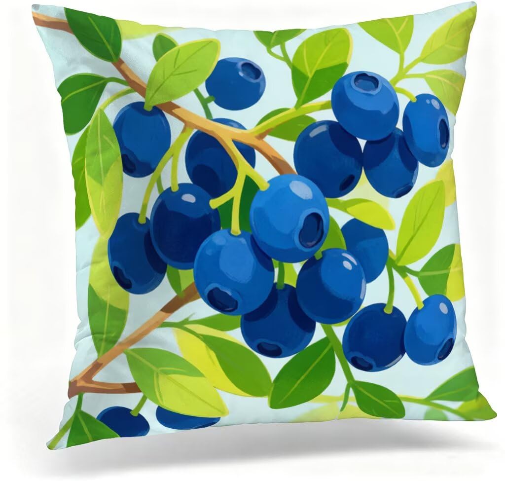 Housse coussin fruit en lin 70x70 pour un canapé élégant et raffiné
