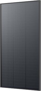 Solar Panel - Monocrystalline Solar Panel - High Efficiency Thanks to Shingled Technology - Photovoltaic Solar Cell for Home Commercial & Industrial - (150 W)