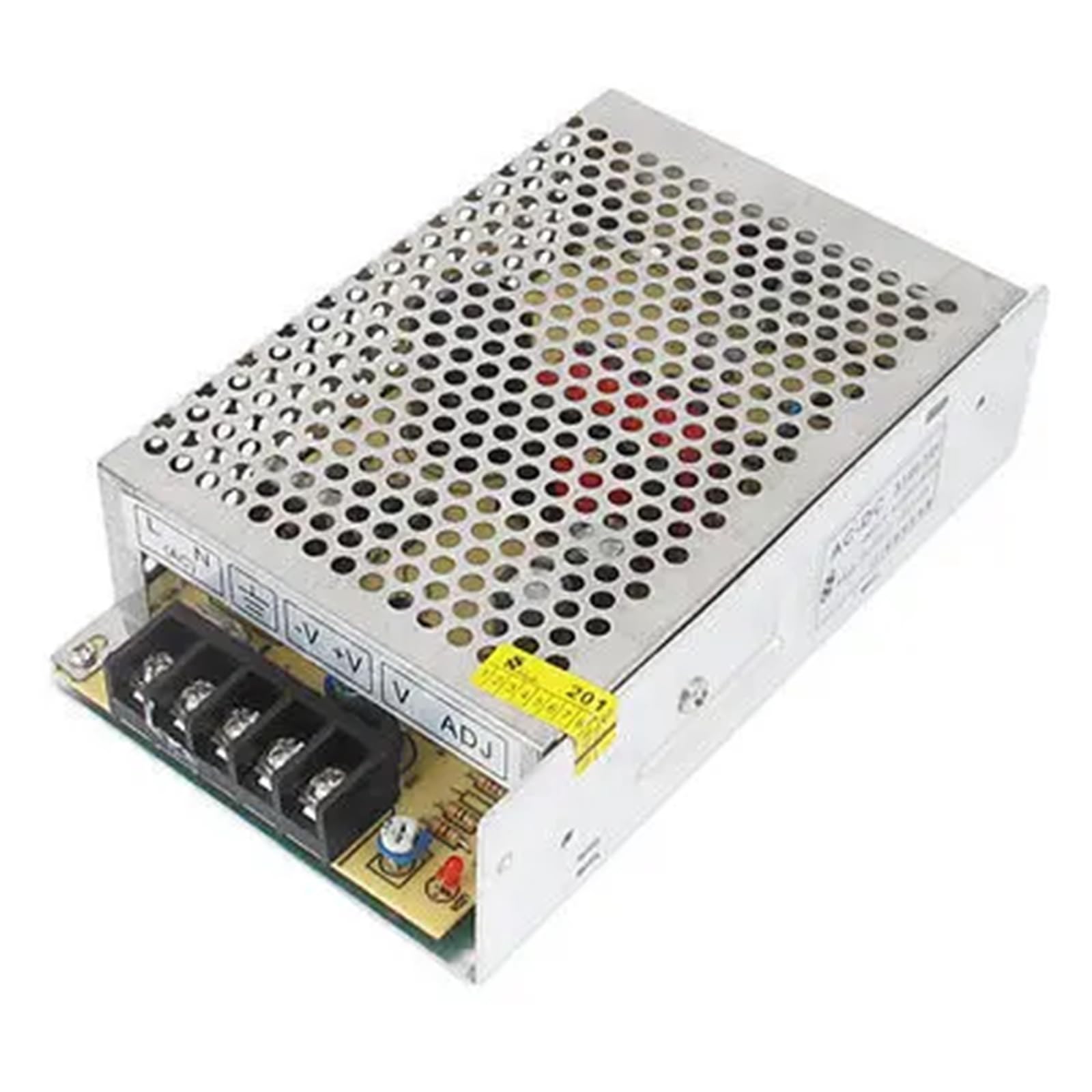 FCARUMIQP S-120-12V LED Strip Light Display Switch Power Supply Driver DC12V 10A 120W