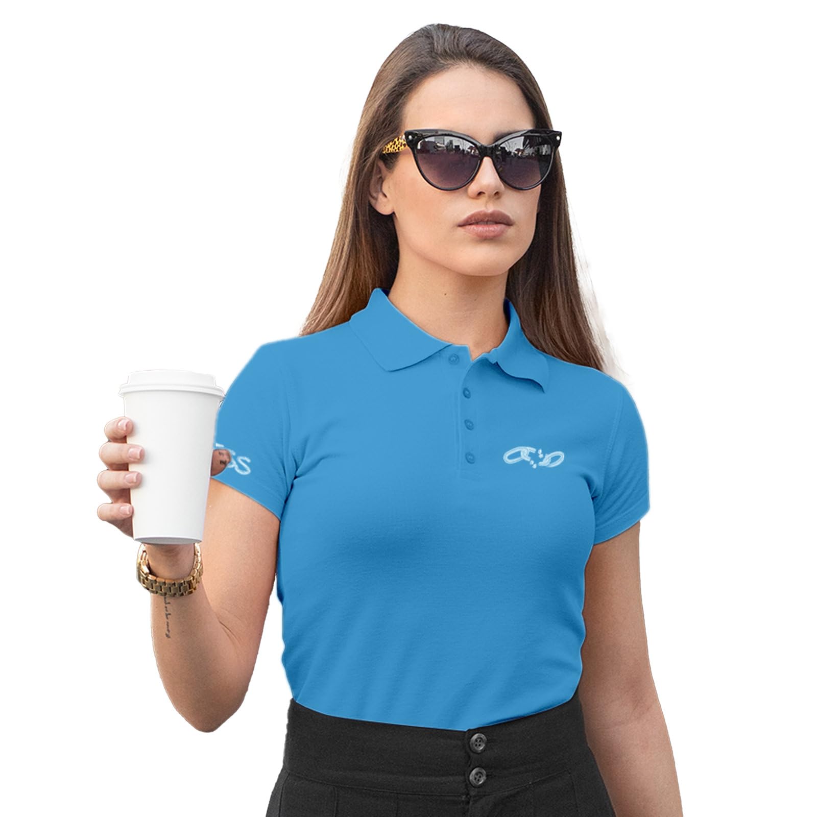 Women's Polo T-Shirt | Cotton Rich | Globally Certified Fabric | Wrinkle-Resistant | Colors Dont Fade | Regular Fit | Boundless Design-picture-52