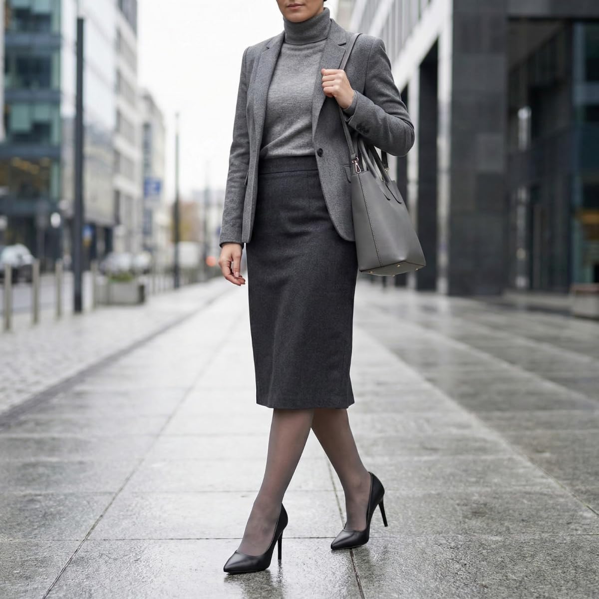 Womens High Heels 4 Inch Closed Pointed Toe Pumps Stiletto Heels for Women Dress Sexy Wedding Pumps - Image 3