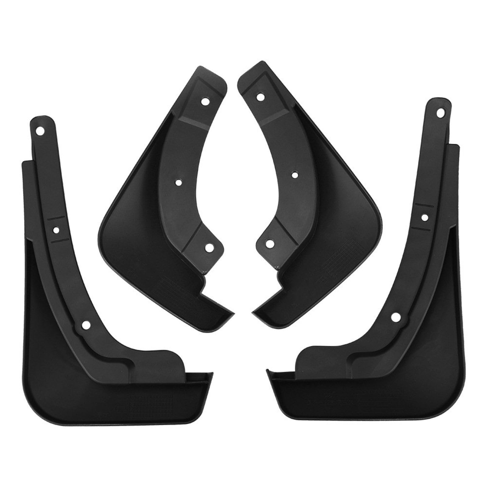 CDQSB 4 Pcs Car Mud Flaps for Lumin 2022-2024, Front Rear Fenders Splashproof Splash Guards Mudflaps Protects Accessories
