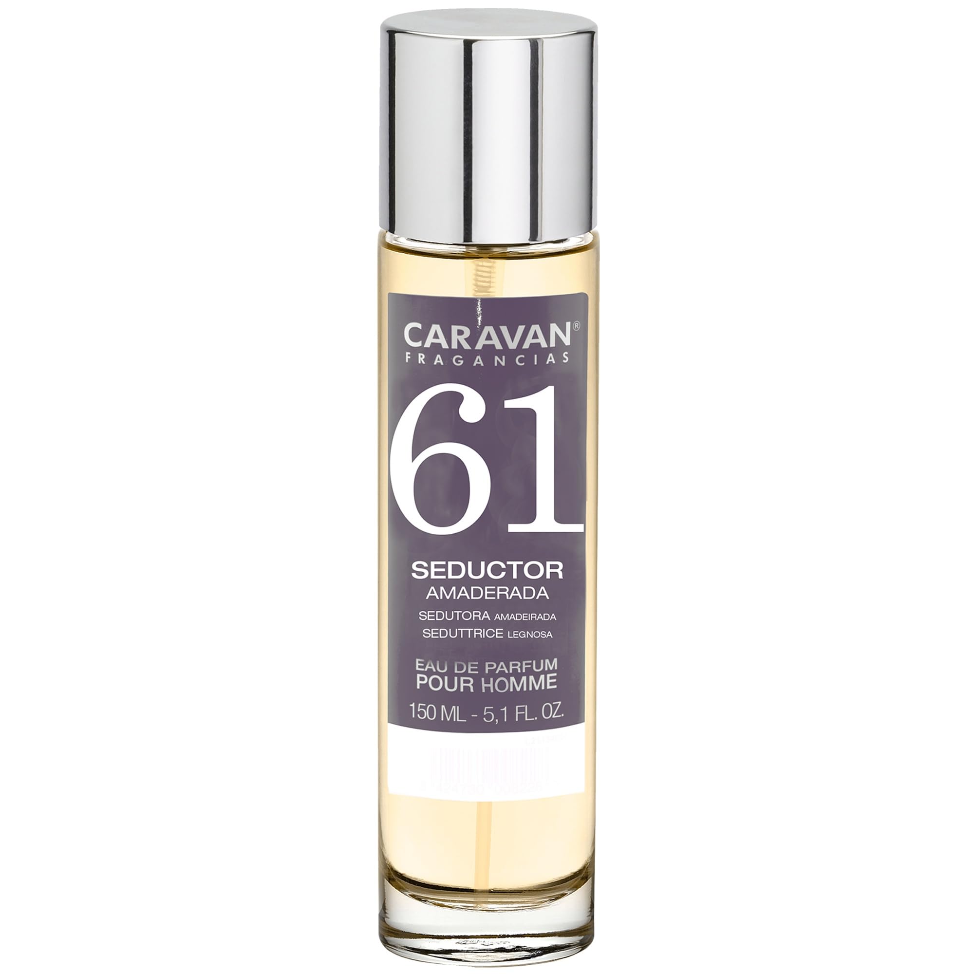 Set de 6x 150ml Caravan perfume de hombre Nº61