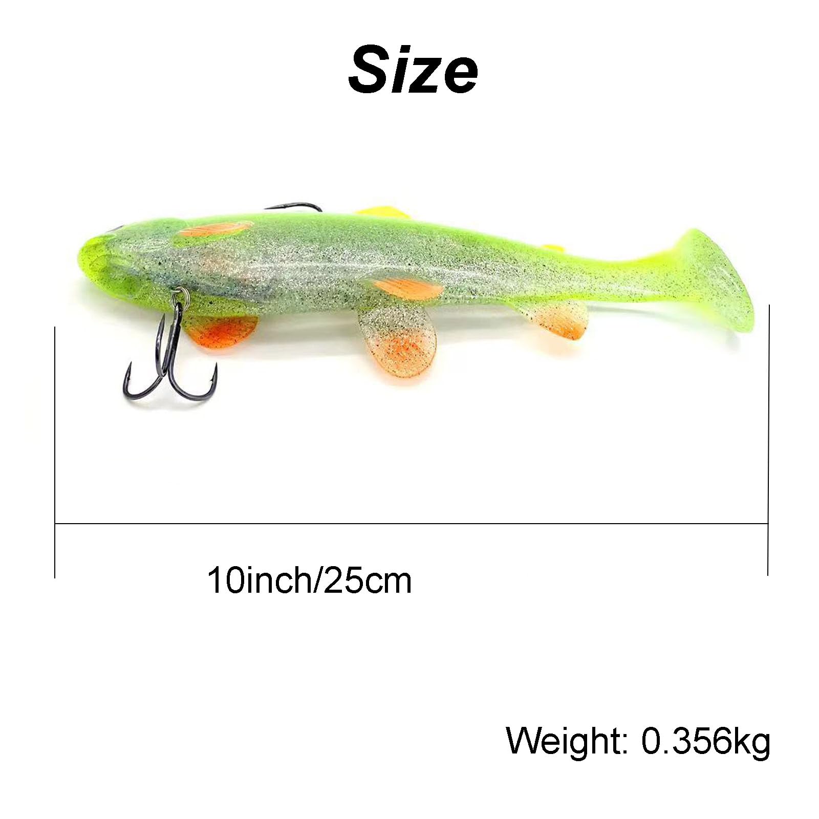 Paddle Tail Swimbaits, esche da pesca in plastica morbida per la pesca basso esche da pesca Premium per acqua salata d'acqua dolce, pesca alla trota Crappie
