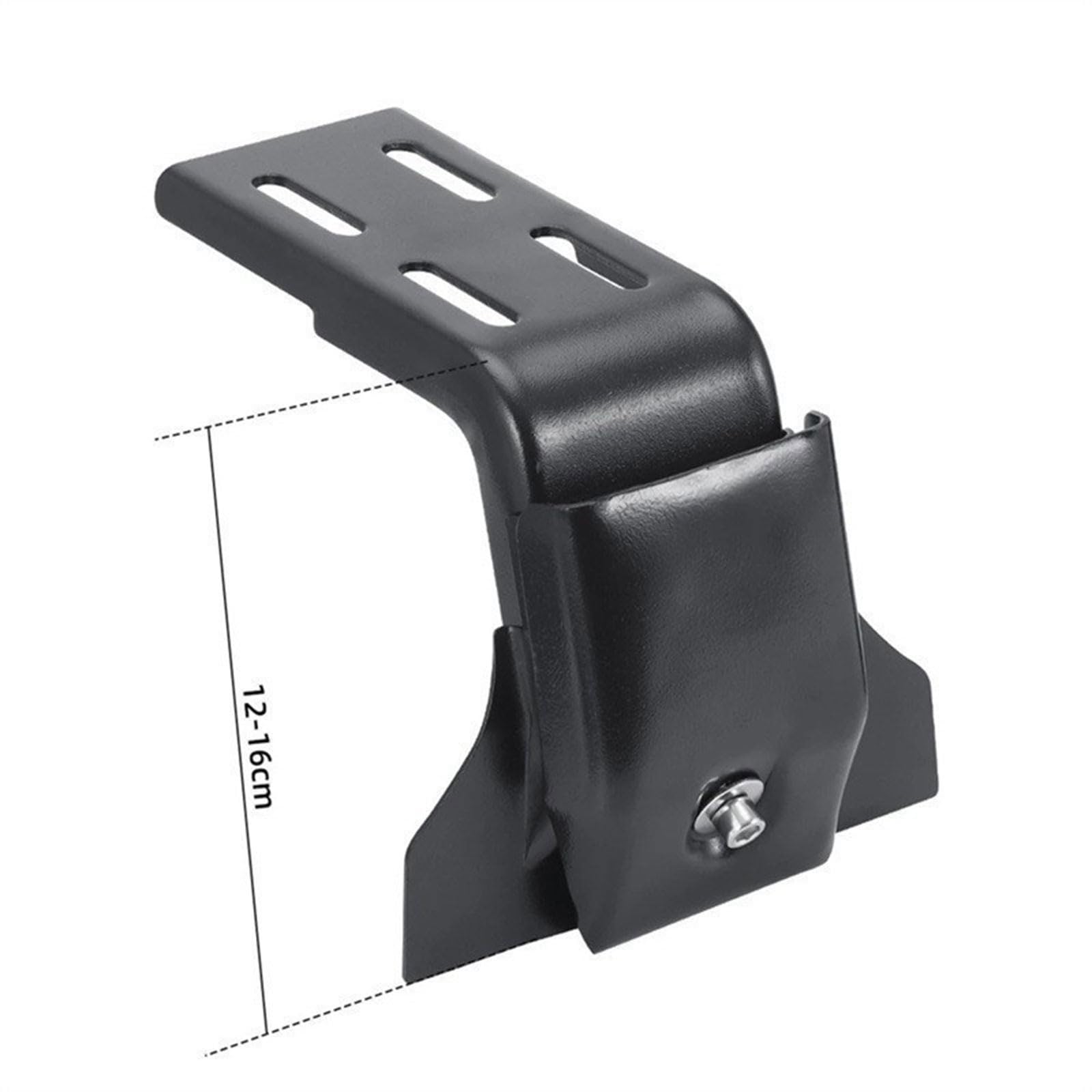 Uchwyt Do Bagażnika Dachowego Rynny Deszczowej Wielofunkcyjna Konstrukcja Metalowa Z Możliwością Regulacji(12cm to 16cm)