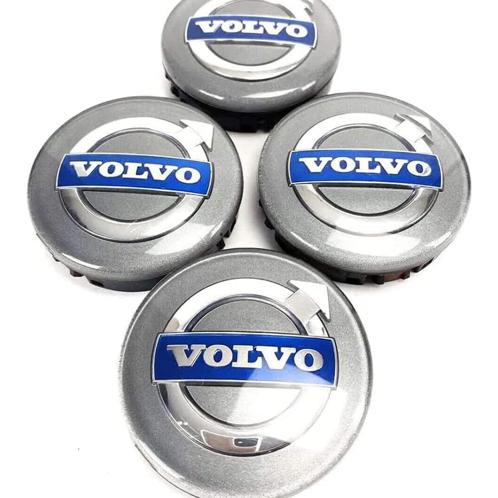 Cache moyeu Volvo 64mm pour remplacer un enjoliveur de jante perdu
