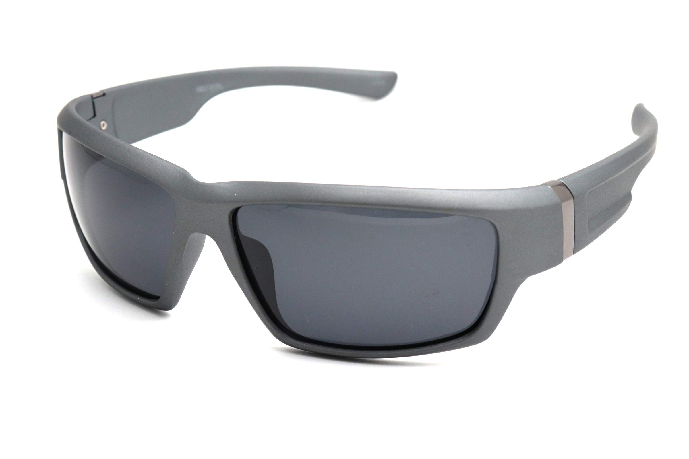 ColorViper Mens Women Sports Driving Fishing Cycling Running Polarized Sunglasses UV400 Protection (A1 Matte Gunmetal/Polarized)