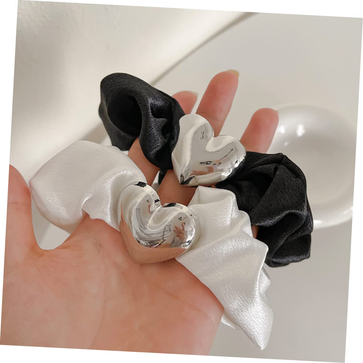 Beavorty 12piezas Scrunchies De Cabello Elásticos Para Mujer Accesorios De Pelo Estilo Vintage Colección De Diademas Para Coletas y Peinados Diarios