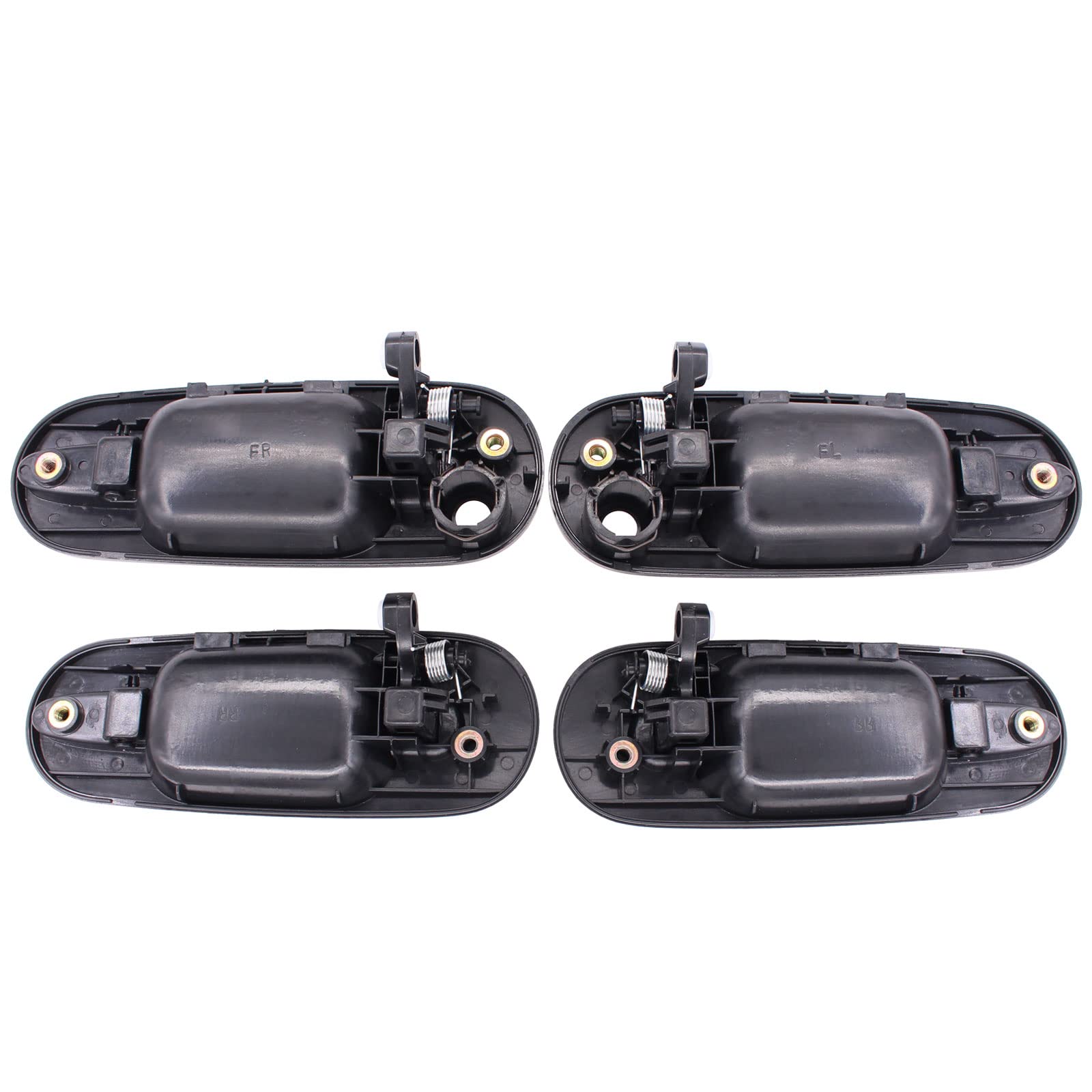 Front Right Door Handle For Honda CR-V 1997-2001 – Black, With Key Lock, ECCPP