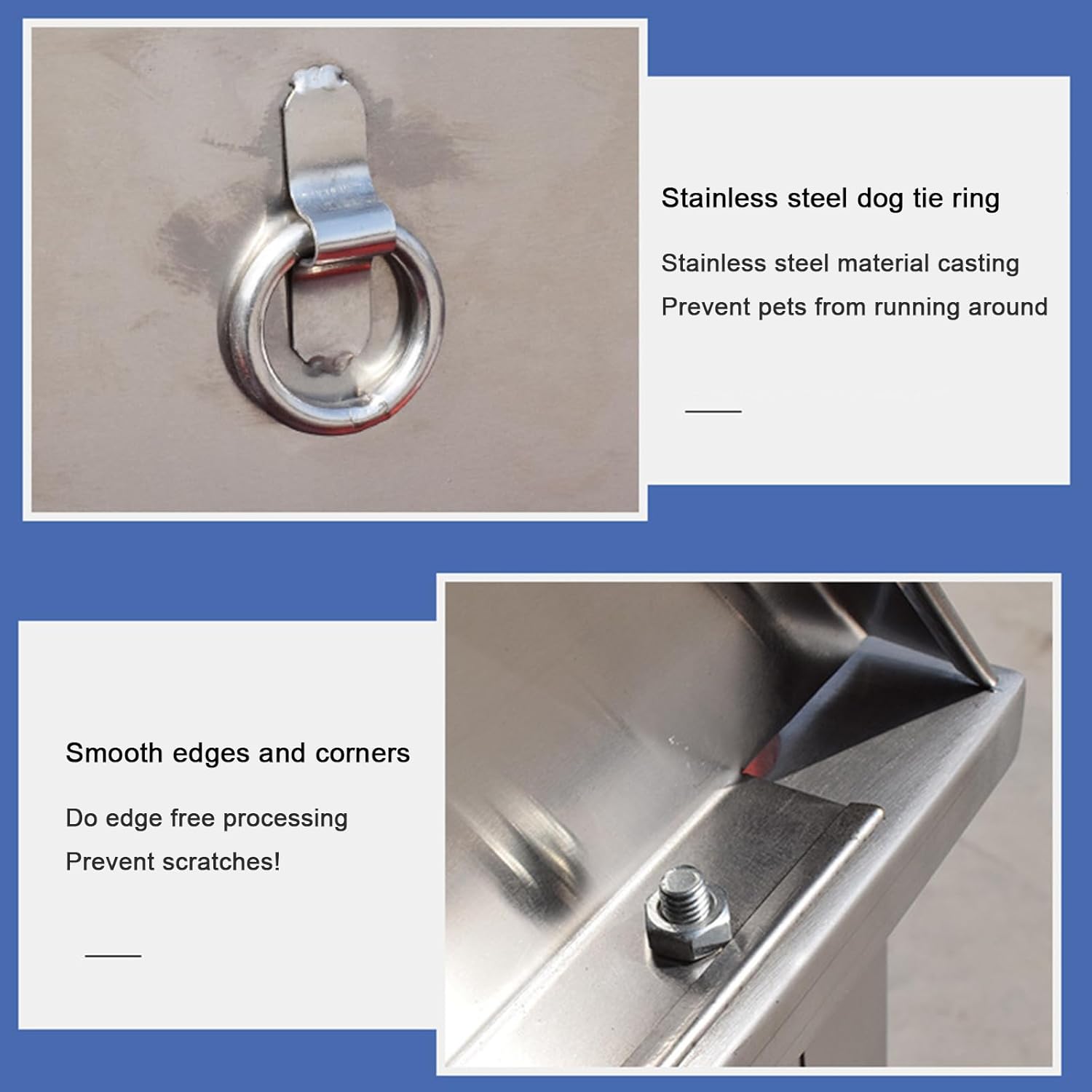 Dog Grooming Bath Tub Pet Dog Bathing Grooming Station for Home, Professional Stainless Steel Dog Washing Station, Dog Shower Bathtub for Large & Medium Dogs, with N,120*70*135cm/47.2*27.5*53.1in