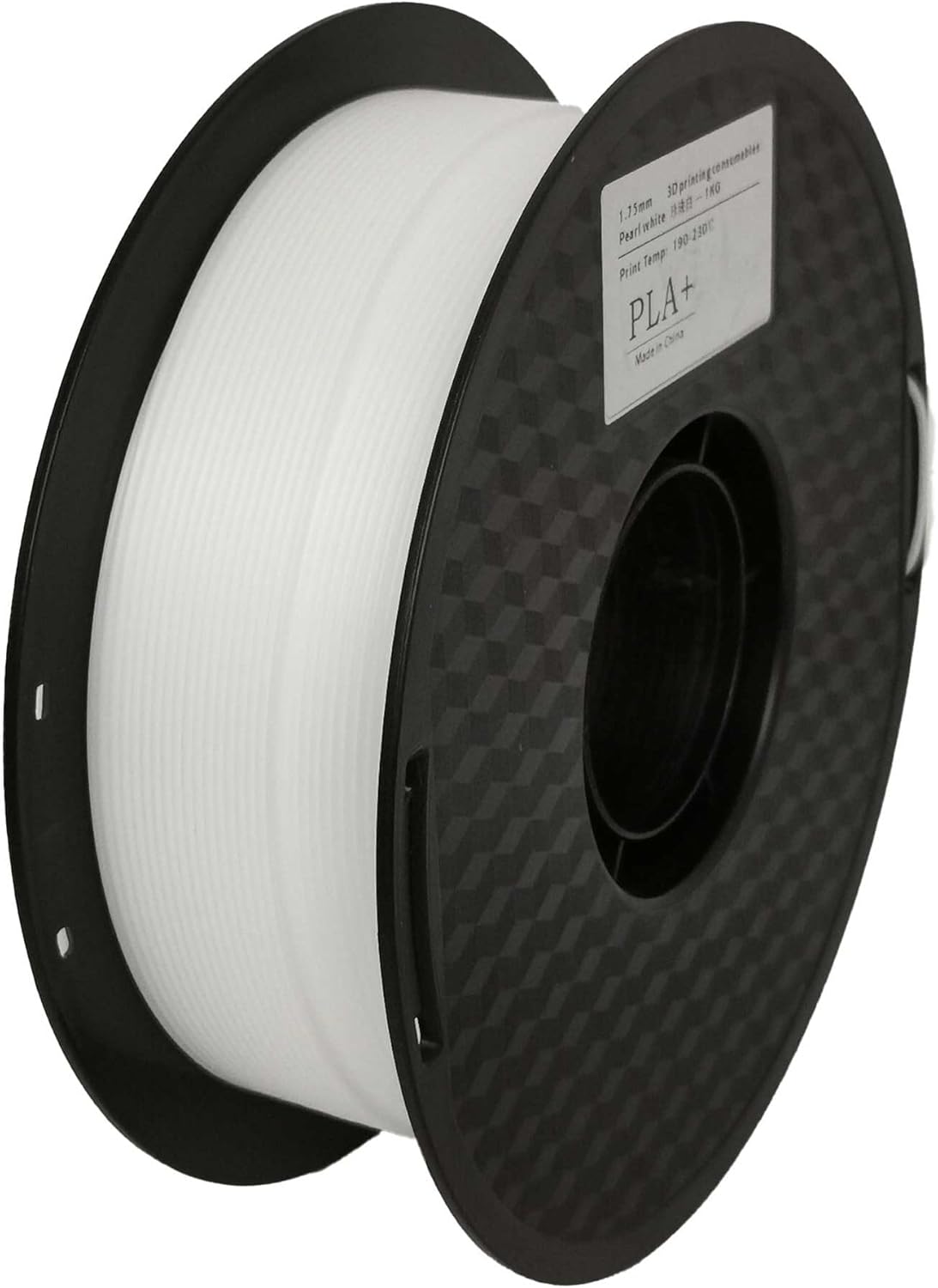 Lithophane PLA Filament 1.75mm,Translucent White PLA for Light Diffusing & Lamp Shade,±0.02mm Accuracy,1kg Spool, High Speed 3D Printer Filament
