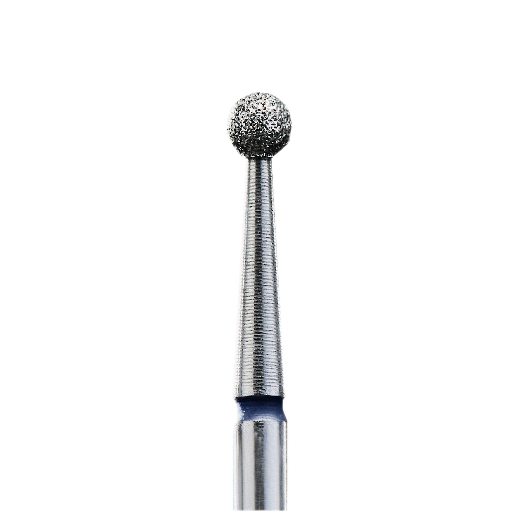 STALEKS Pro Diamant-Nagelbohrer FA01 – Mittlere Körnung (blau), 2,7 Mm Durchmesser, Edelstahl