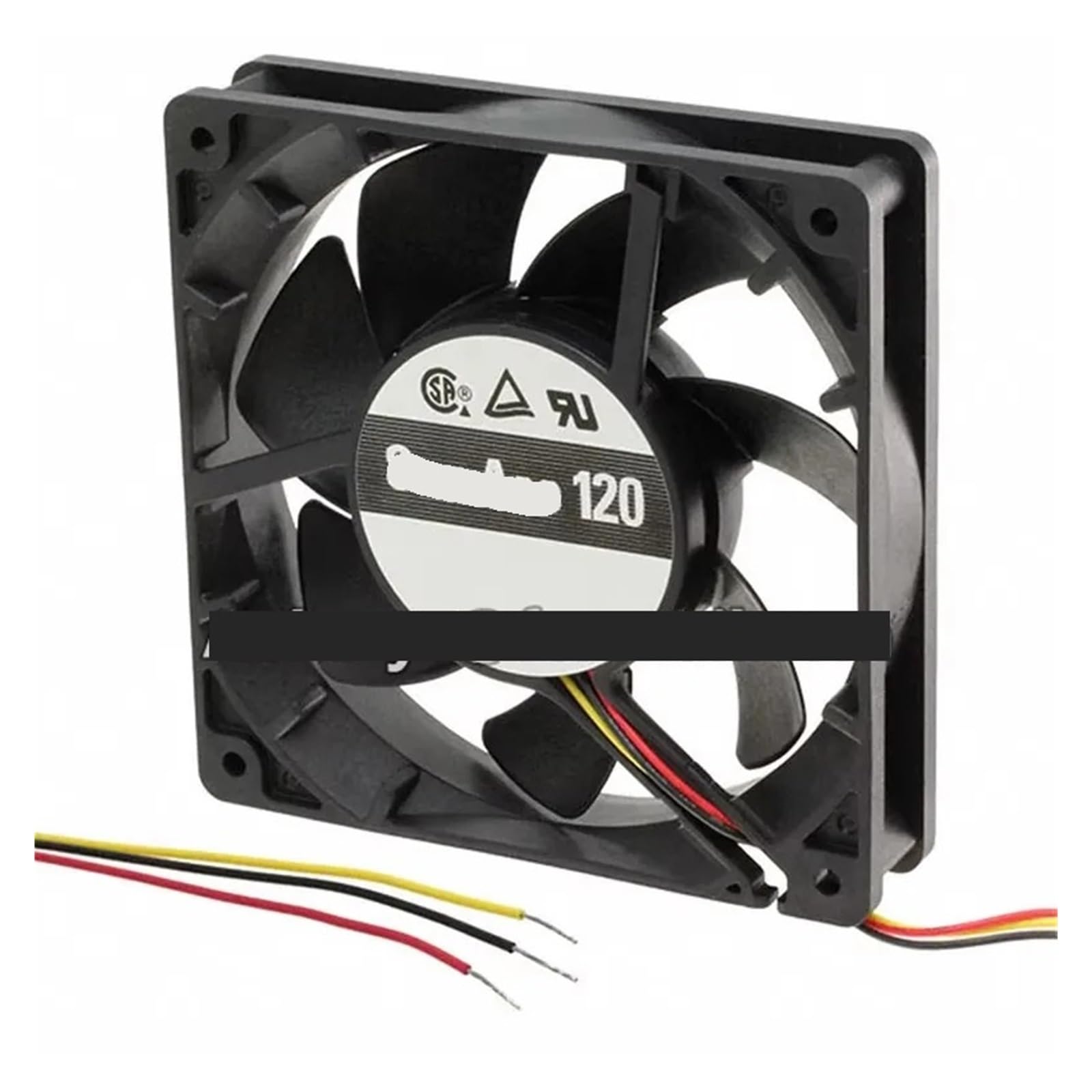 PEQYUACTE 9G1224G1D011 24VDC Fan 120X120X38mm 12W 3wire 3600RPM