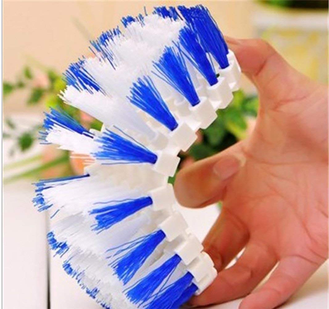 1 Piece Multipurpose Durable Flexible Cleaning Brush for Home, Kitchen, Bathroom, Wash Basin, Cloth, Floor Washing Brush Scrubber (Multicolor) 4