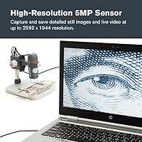 Vista 6 de Microscopio Celestron 5 MP digital, de mano