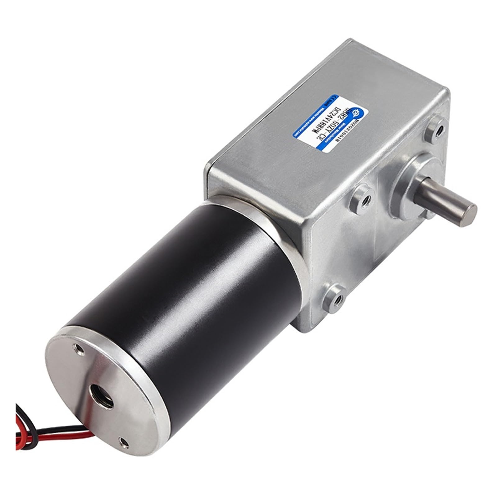 5882-50ZY Worm Gear DC Reduction Motor Gear Motor, High Torque Low-Speed Speed Regulating Motor DC 12V Shaft Diameter 10MM Easy to Use (Color : 42RPM, Size : One Size)