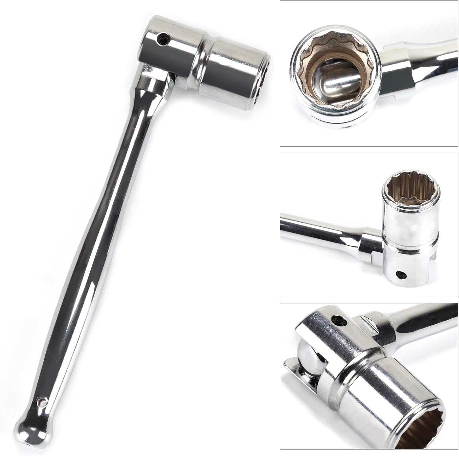 BBI Brown Leather Scaffolding Tools Belt with 5pcs Tool Set