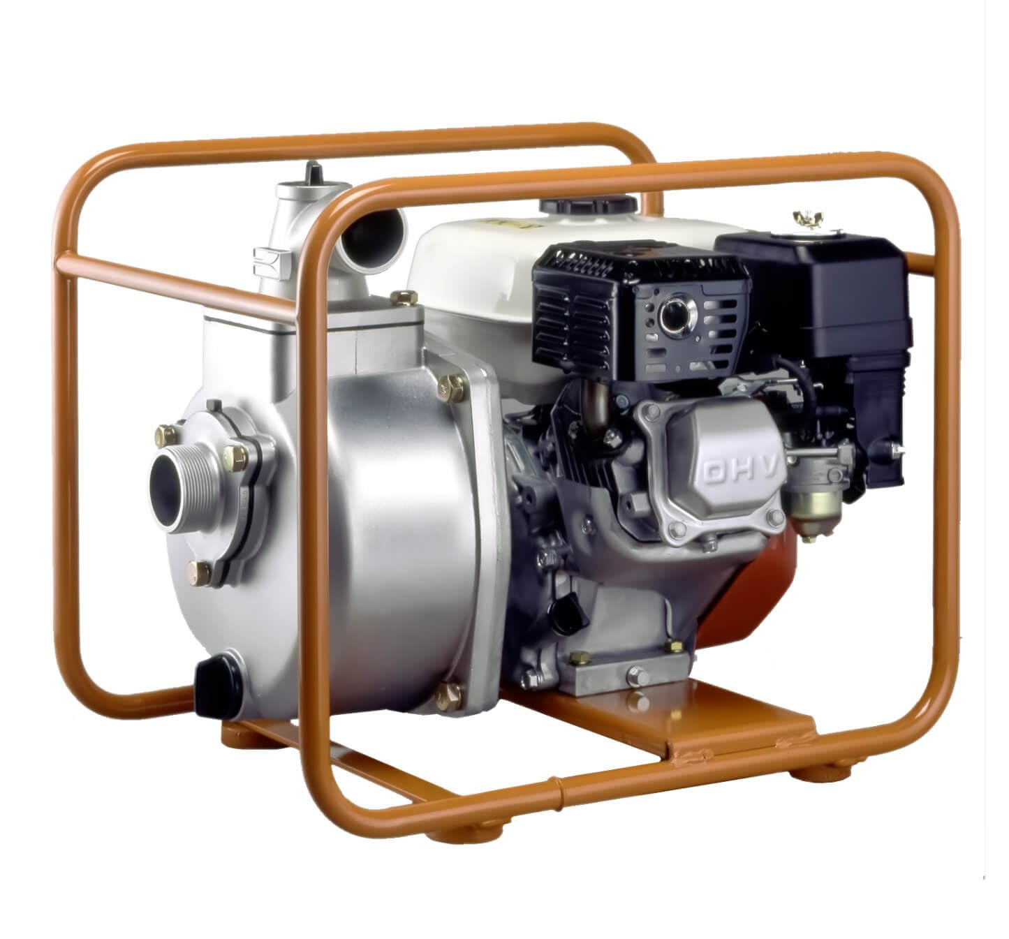 KOSHIN Bomba de agua de gasolina SERH-50B de alta presión, motor original Honda GX160, 440 l/min, altura de extracción de 57 m, bomba profesional para riego, agricultura y protección contra incendios