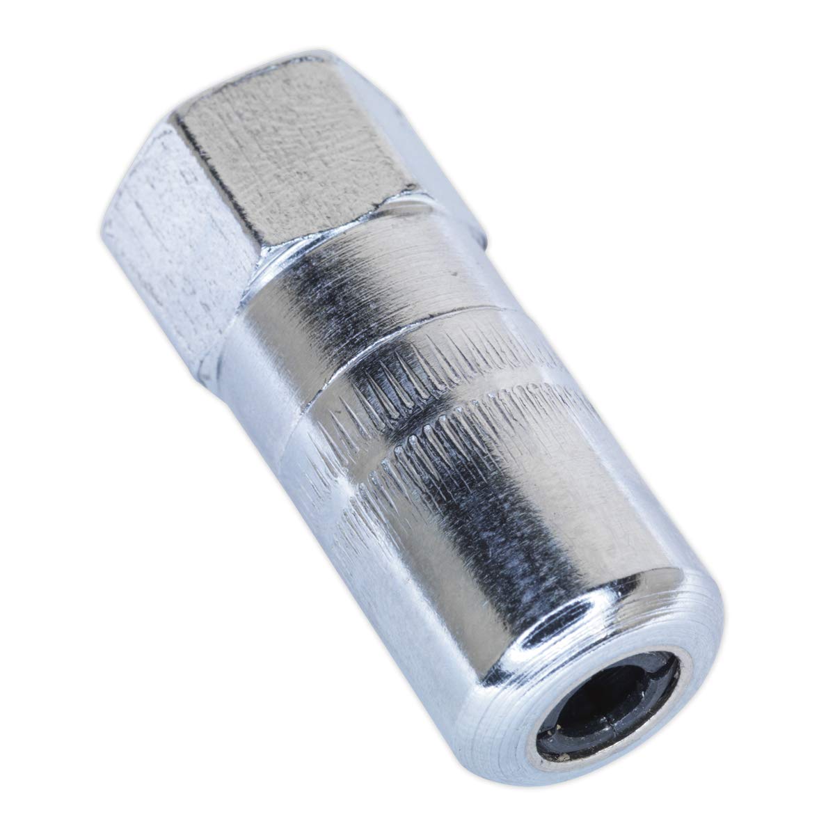 B&Q -  Hydraulic Connector 4-Jaw Heavy Duty 1/8" Bsp Thread Size Silver Gge1