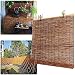 HXSM Tapparella A Lamella Naturale per Interni Tenda A Rullo in bambù per Esterno Tapparella Avvolgibile retrò 100x250cm 180x200cm 150x300cm Oscurante