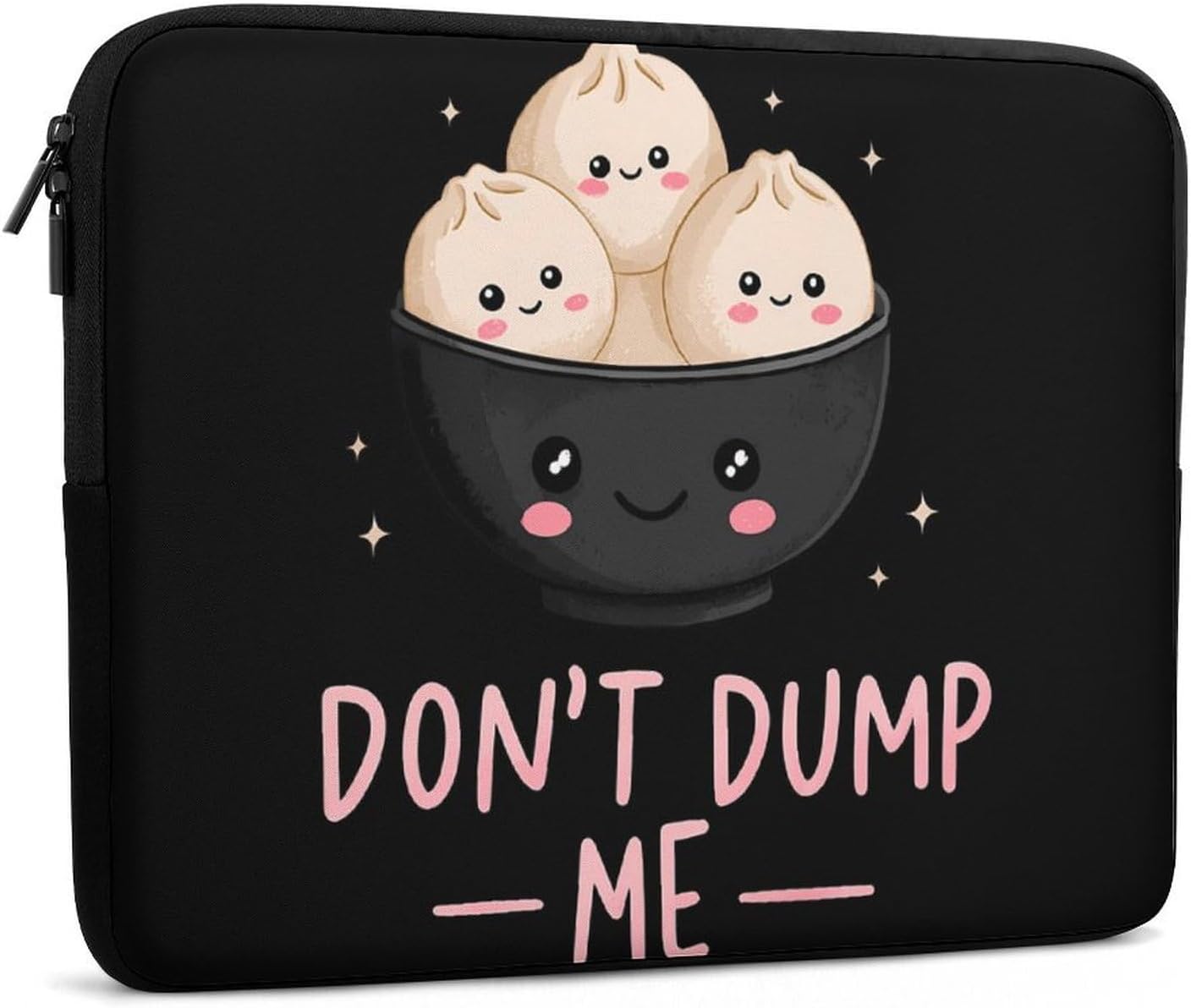 Don't Dump Me Dumpling Laptop Case Sleeve Computer Tablet Bag image 3