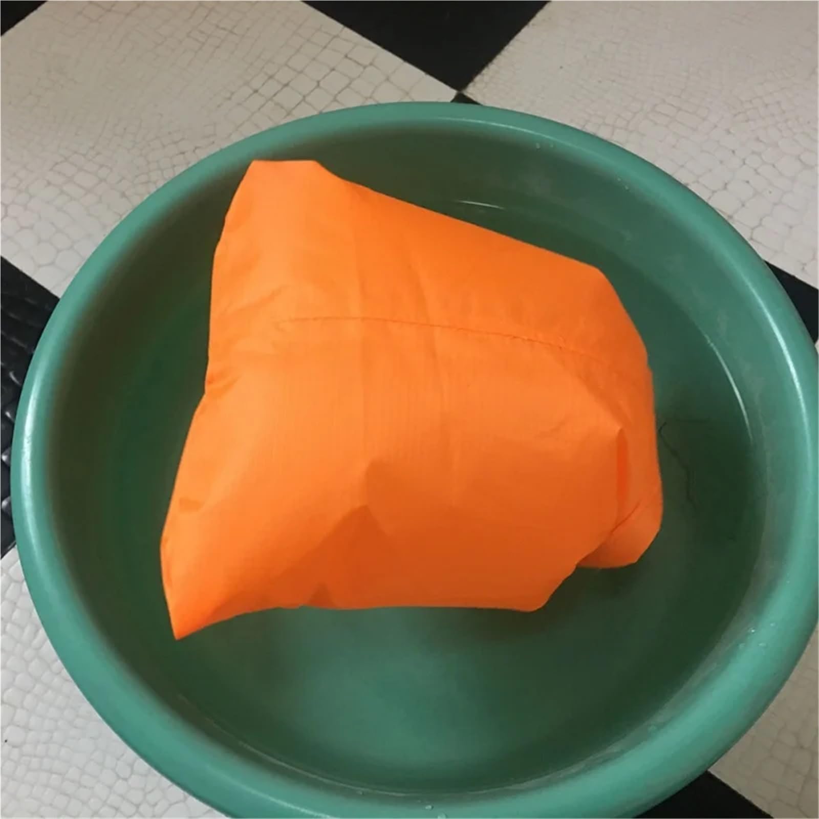 Sac Étanche Sac Sec de Natation étanche en Plein air, 5 pièces, Sac Rangement à Boucle Plage, Sacs Camping la dérive et plongée apnée avec Crochet Sangle réglable(Orange)