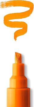Craft Smart Assorted Chisel Tip Oil-Based Paint Pens - Premium Paint Pens For Wood, Plastic, Glass, and Arts & Crafts - 1 Pack