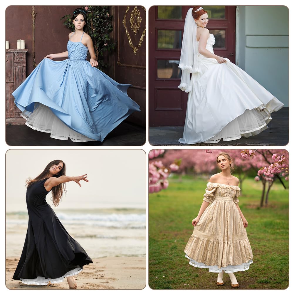 Damska spódnica, spódnica z lat 50-tych w stylu vintage tiulowa rockabilly petticoat elastyczna talia, spódnica w stylu retro tutu damska retro lata 80-te przyjęcie Halloween karnawał kostium na