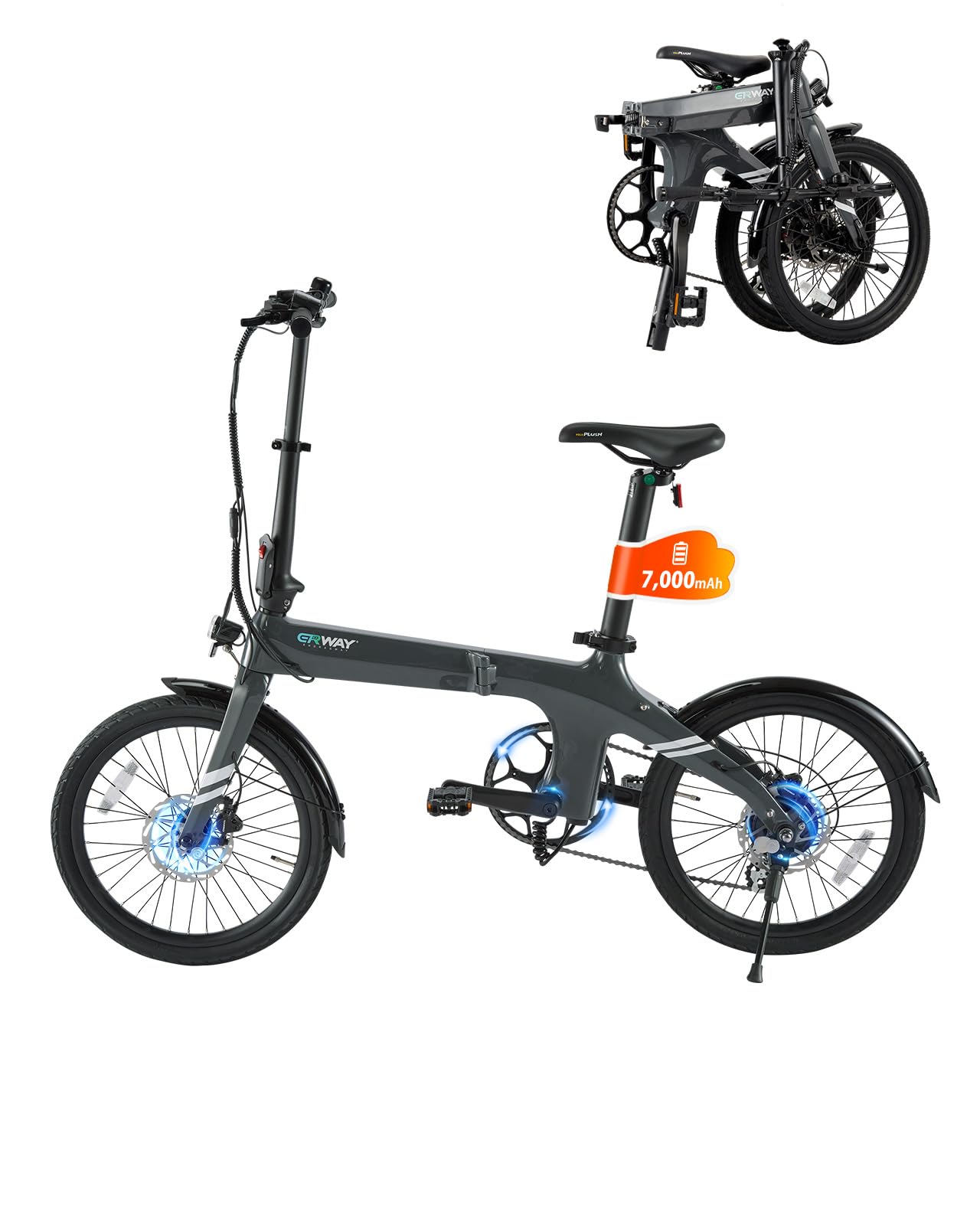 Endragway carbon 電動アシスト自転車 折りたたみ式 20インチ Amazon | endragway 電動自転車 折りたたみ 電動アシスト自転車