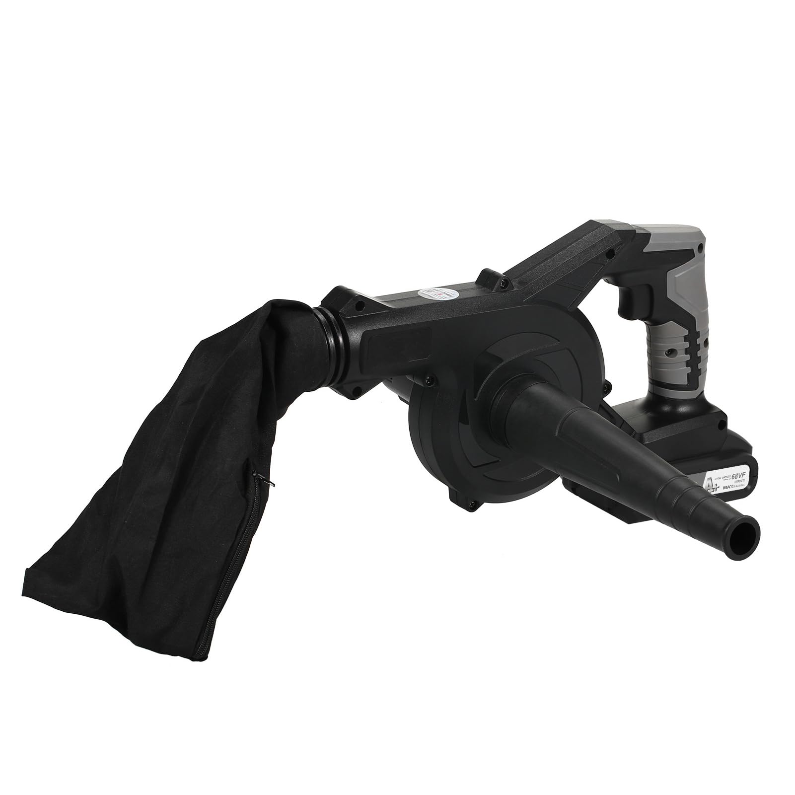 HUIOP Sopladores de Hojas Ligeros de 21 V alimentados por batería para Patio, Patio, acera, soplador de Hojas pequeño, soplador y Aspirador 2 en 1 con Interruptor de Control de Velocidad Infinita