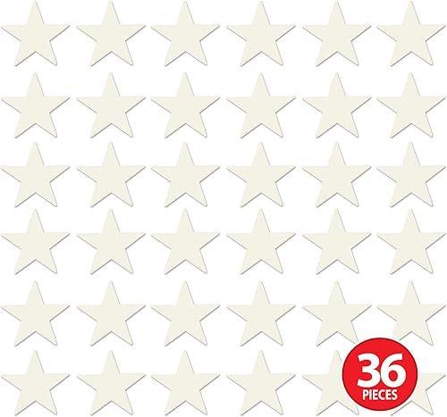 Vista 15 de Beistle 72-Pack Foil Gold Star Cutouts, Awards Night Party Decorations for Festive Celebrations, Starry Theme Decor for Wall & Table, 5