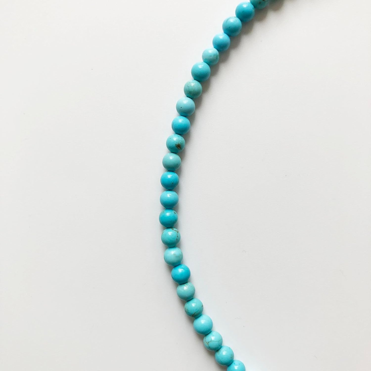 Chunky Heart Pendant Natural Stone Beaded Necklace, 18K Gold Plated Stainless Stone Precious Gemstone Peach Heart Women Bead Choker Jewelry Gift for Birthday Holidays Christmas New Year - Image 3